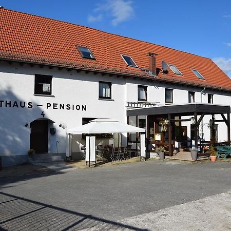Gasthof Bergfriede Lindenfels Exterior foto